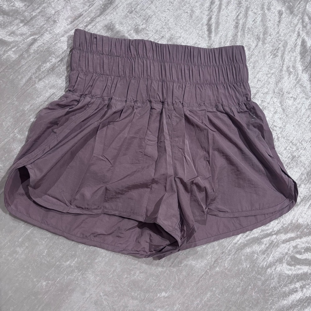 FP Movement by Free People High Waist Purple Shorts